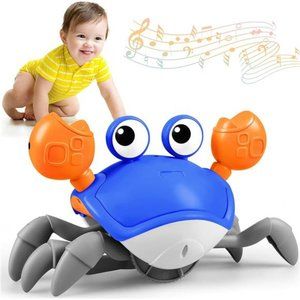 Crawling Crab Toy, Interactive Dancing Walking Moving Toy  with Music